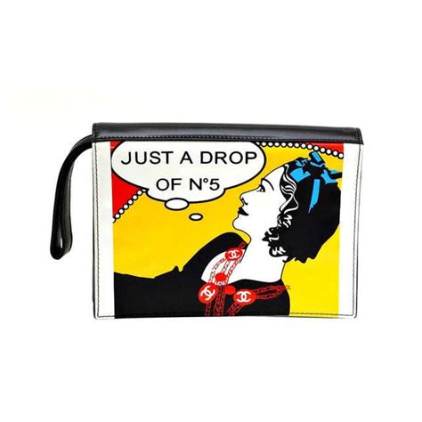 chanel pop art clutch|Chanel clutch.